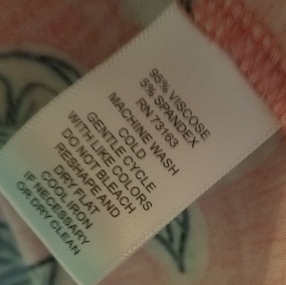 XL Cable & Gauge Lime Print Trapeze Flounce Tank - Picture 7 of 7